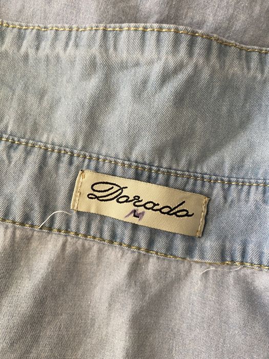 Camisa de ganga Dorada