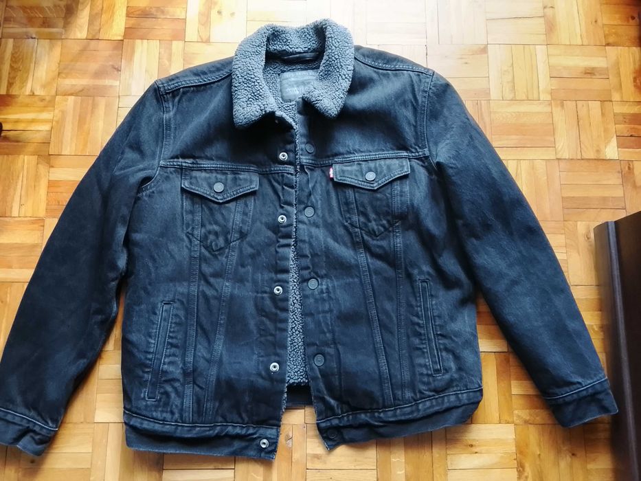 Kurtka Jeansowa  Levi's Type III Sherpa Trucker Jacket rozm.L -NOWA