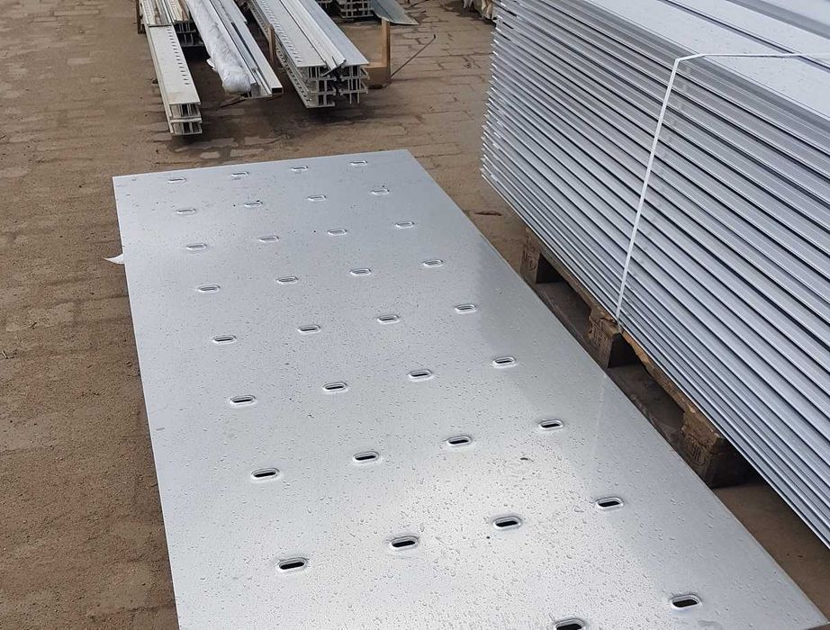 Blacha aluminiowa 1000x2000x4mm.Wypełnienie środka lawety, auto-lawety