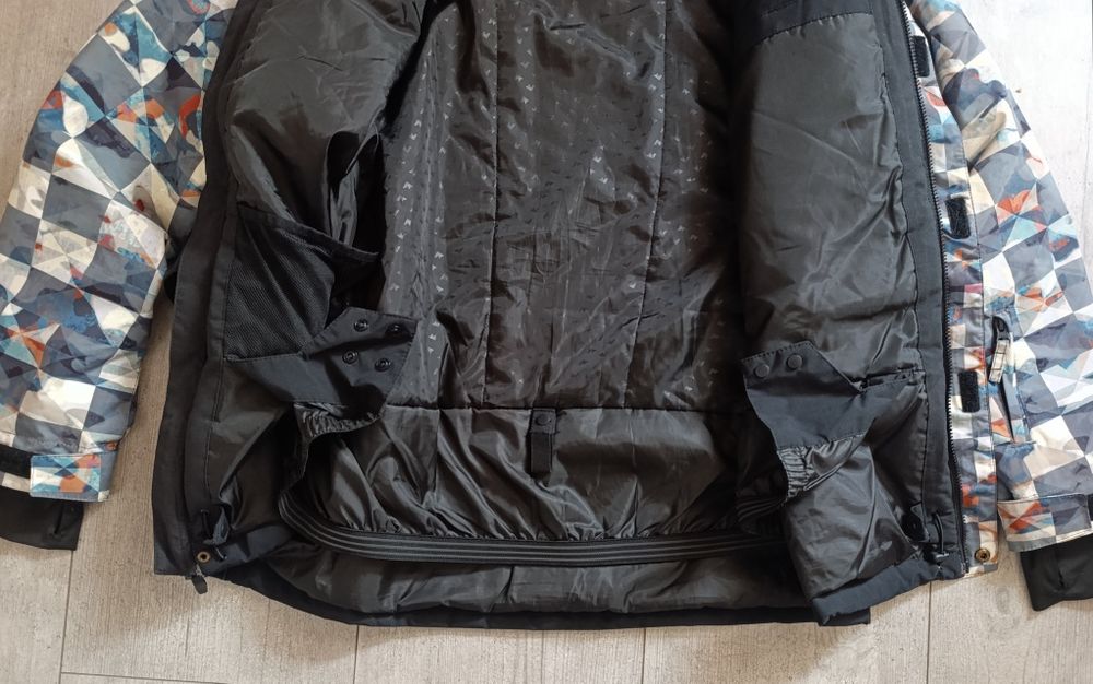 Męska kurtka snowboardowa Quiksilver Mission Printed Block