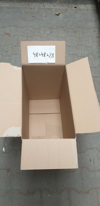 Karton Kartony 48x48x28 grube solidne