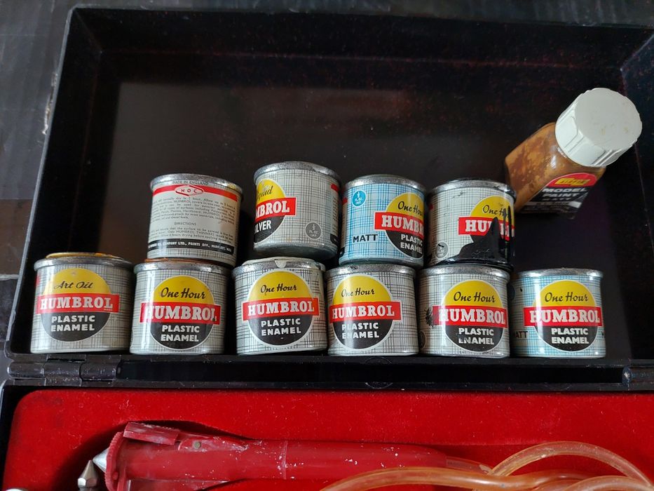 Міні аерограф з набором красок Humbrol AirBrush