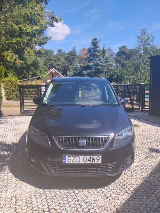 Seat Alhambra 2.0  7 osobowy, webasto, panorama,nowe opony,  bogata wersja