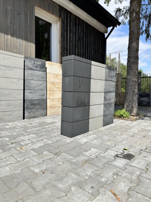 Pustak ogrodzeniowy KONEKT 50x20x20 Linia MILD - LUX, NOX