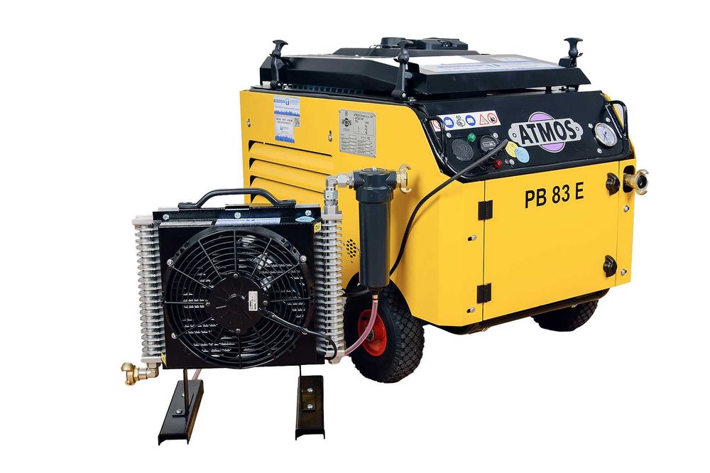 Kompresor Śrubowy ATMOS PB83 14bar / 1,0 m3