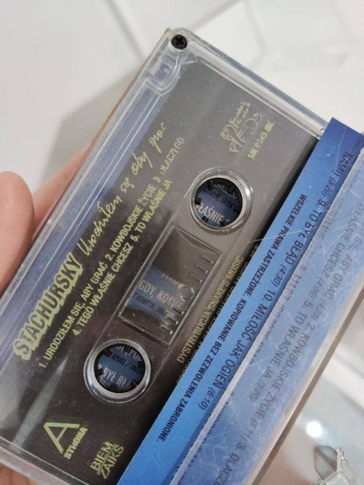 Stachursky Urodziłem się aby grać kaseta audio