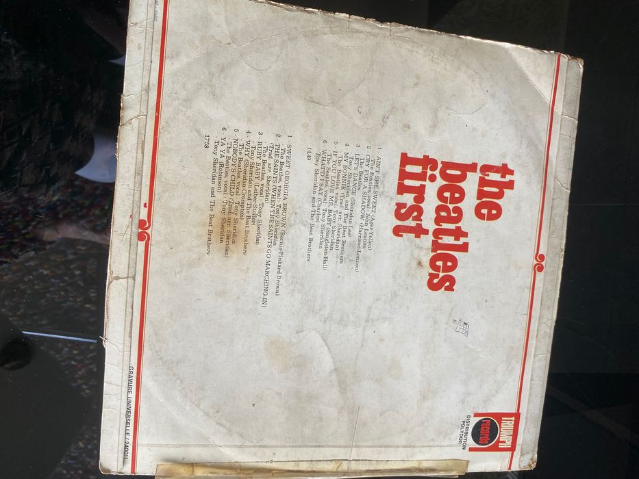 The Beatles, o primeiro disco vinil
