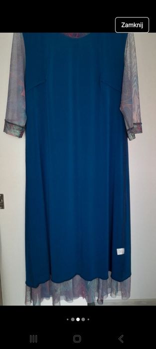 Sukienka siateczkowa