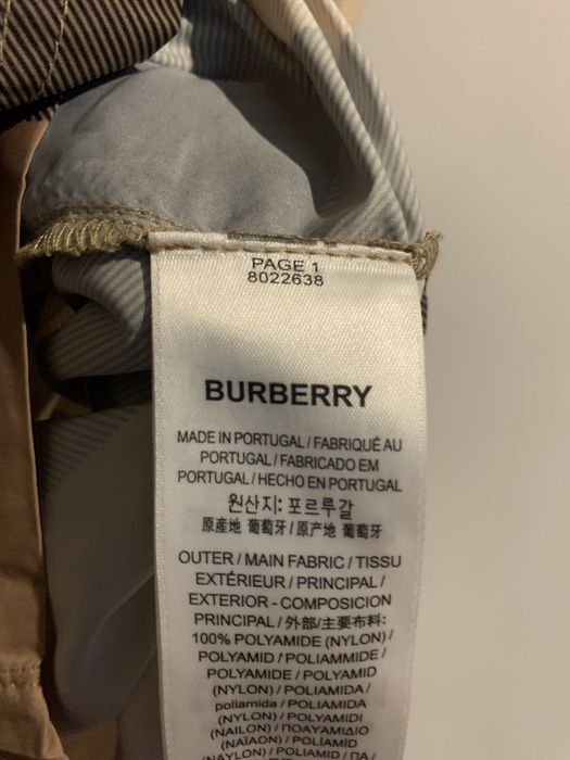 Spodenki Burberry