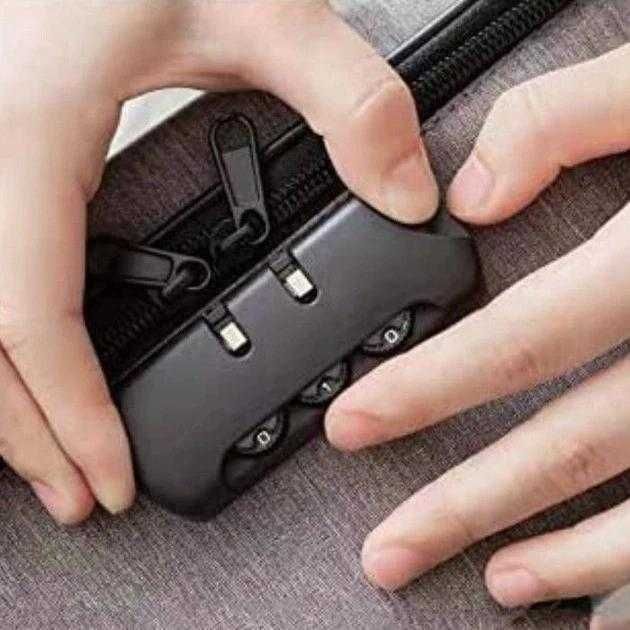 Сумка для документів, дорожній органайзер для документів із замком