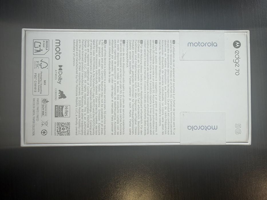 Motorola edge70 nowy nie otwarty