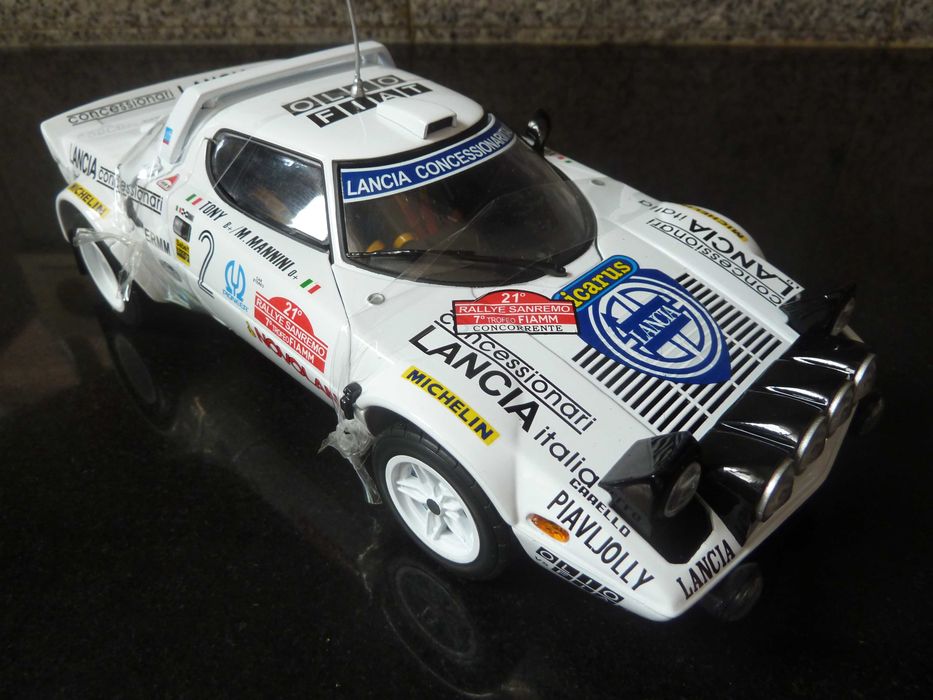 1:18 SunStar, Lancia Stratos, Winner 1979 San Remo, AutoArt Minichamps