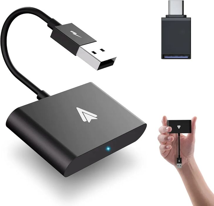 Geweo Bezprzewodowy Adapter Android Auto, Aktualizacja 2023,