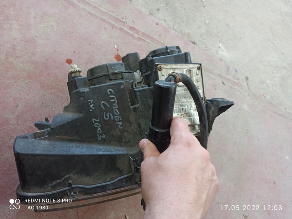 Фара citroen c5 2003 р. Valeo