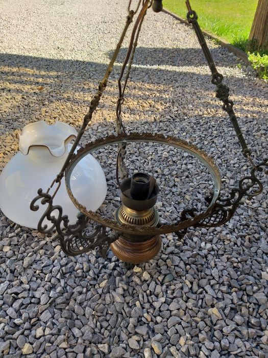 Stara lampa wisząca