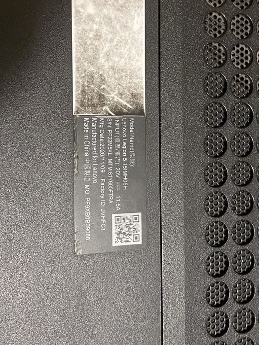 Legion 5 15IMH05H (i5-10300H/16Gb/GTX 1660Ti/ SSD 256+HDD 1 Tb/120Hz)