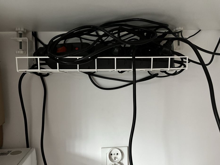 Ikea Trotten biurko biale 160x80 cm