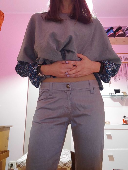 Calças cinzentas nr 38, Armani Jeans