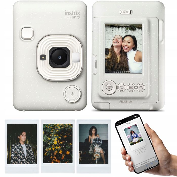 Aparat natychmiastowy FUJIFILM Instax mini LiPlay Biały