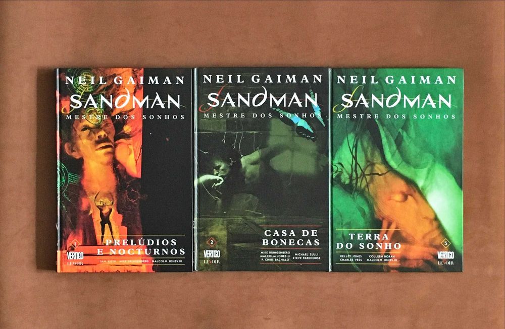 LIVRO Comics DC Marvel Batman Sandman Spider-man Homem Aranha X-men