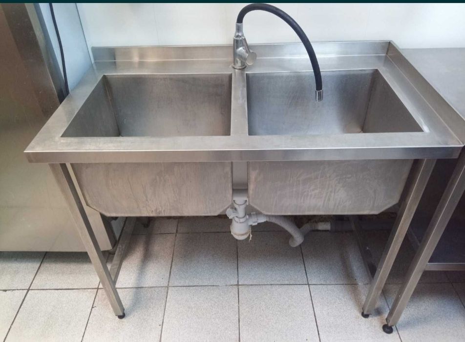 Мойка нержавейка мийка подвійна