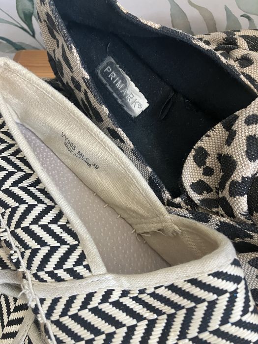 Damskie buty Espadryle niskie płaskie roz.39