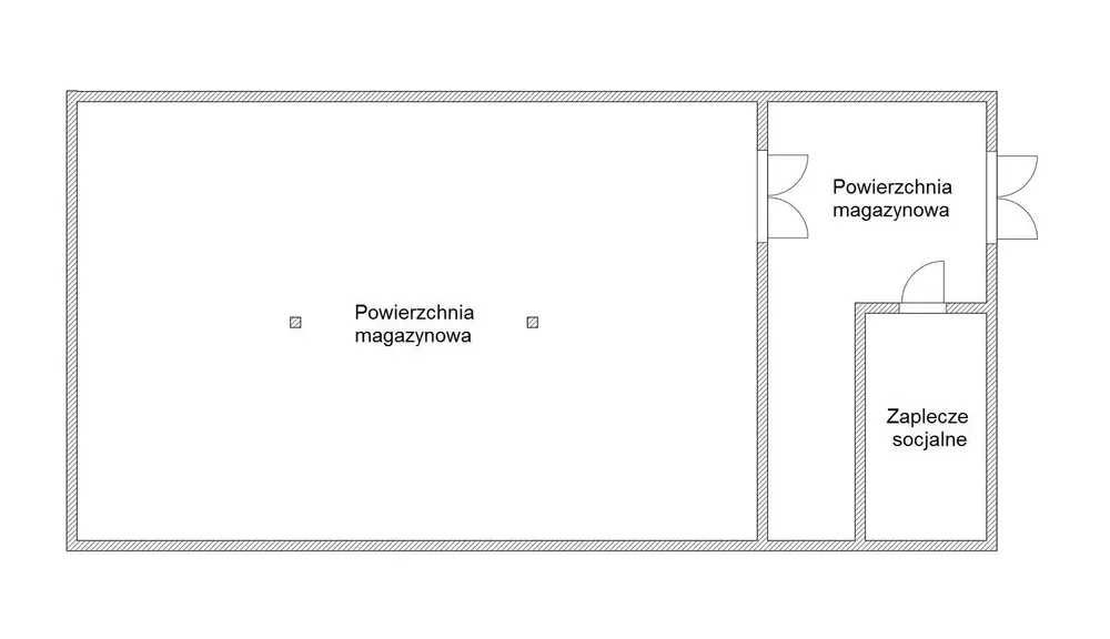 magazyn 152 m2, okolice Okulickiego
