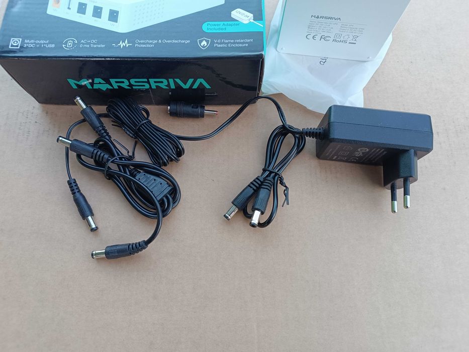 Новый ДБЖ для роутера ONU MARSRIVA 14000mAh Smart Mini DC UPS KP3