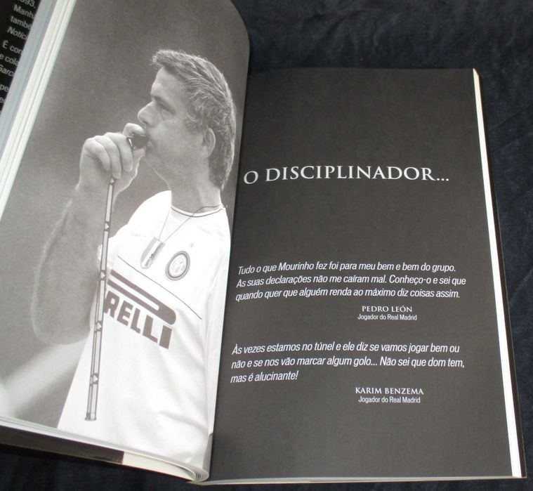 Livro Mourinho Nos Bastidores das Vitórias