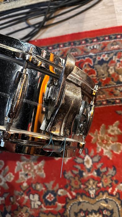 Werbel Gretsch COB Round Badge 14x5” (lata 50/60)