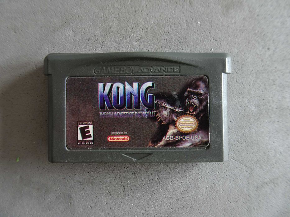 Jogos Game Boy Advance - Kong - The 8th Wonder of the World