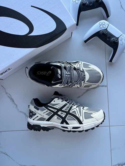 ‼️Зимові, Asics Gel-Kahana 8 GORE-TEX Beige Black White