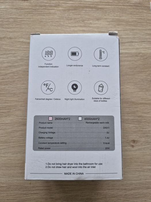 Aquecedor de biberão