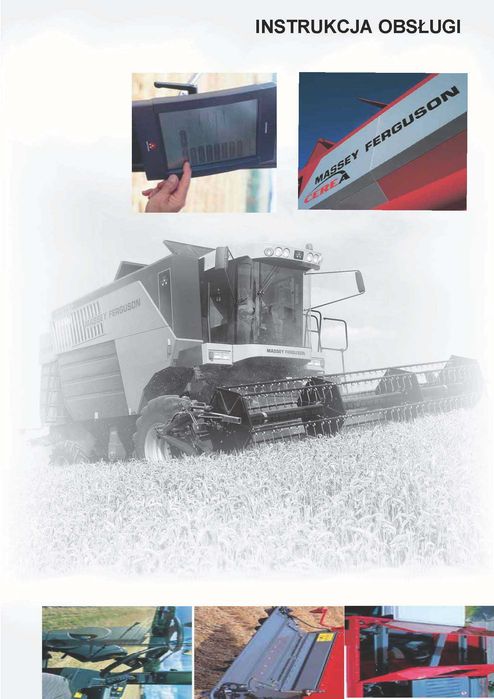 Kombajn  CEREA 7274 - 7278 Massey Ferguson Instrukcja obsługi MF