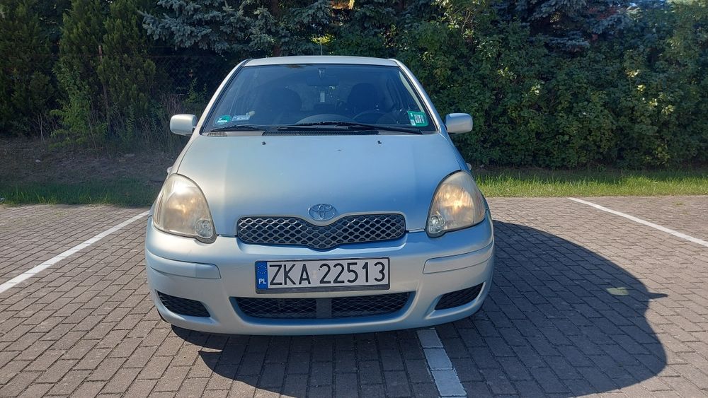 Toyota Yaris  2003r. 1.0 240 tyś. Klimatyzacja