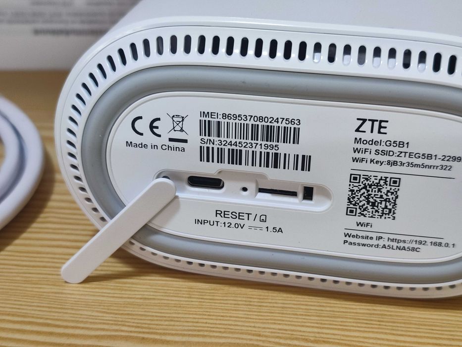 ZTE 5G Wi-Fi 6 Router SIM Desbloqueado Roteador