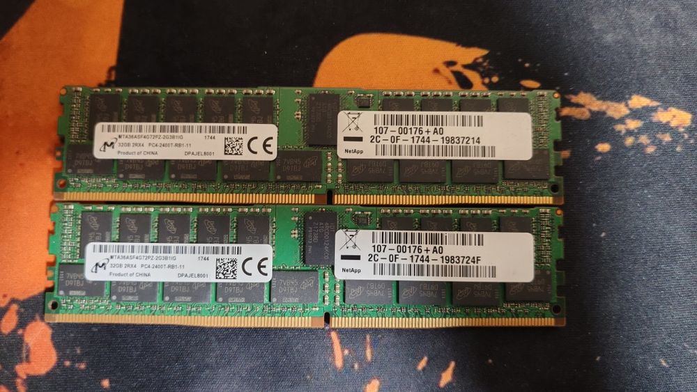 DDR4 REG ECC 2400 32Gb (в наличии 2шт). ОТПРАВКА В ДЕНЬ ЗАКАЗА