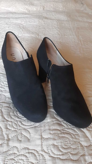 Unisa botki zamszowe