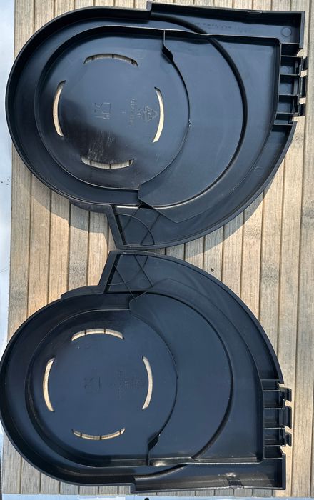 Pokrywy (2 szt.) do Severin KA 9315 - komplet, czarne