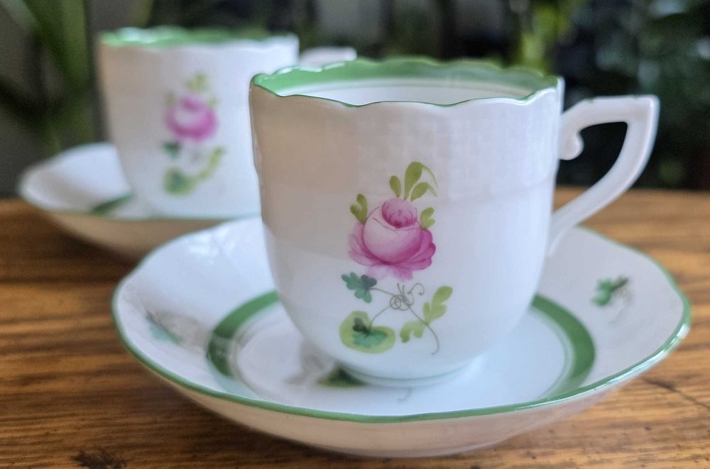 Porcelanowy zestaw do małej kawy – Herend