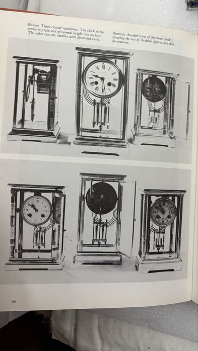 Livros guia de relogios de bolso e outros antigos