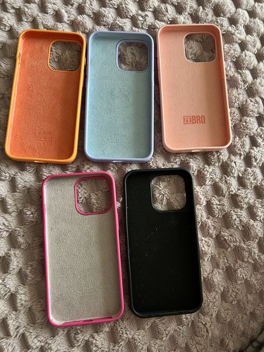 Нові чохли на iPhone 14 Pro (лот 5 шт) — Стан 10/10