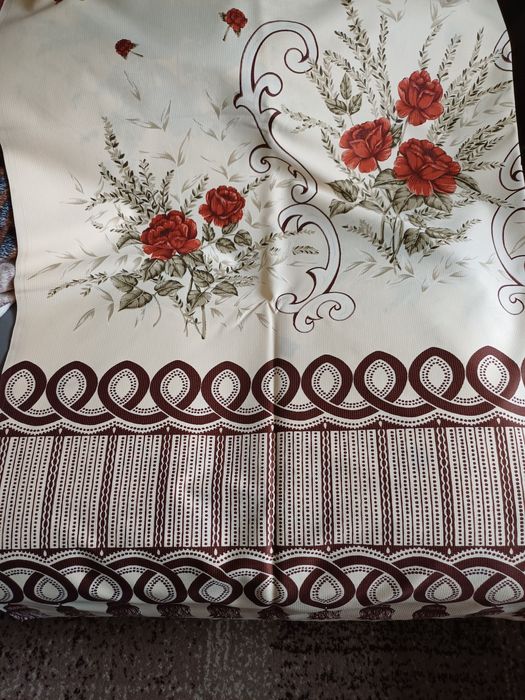 Комплект  штор із квітковим орнаментом