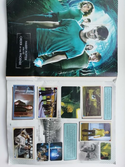 Альбом с наклейками Гарри Поттер /sticker album Harry Potter