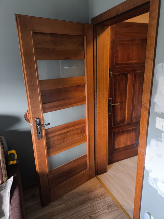 Drzwi drewniane. 1sztuka