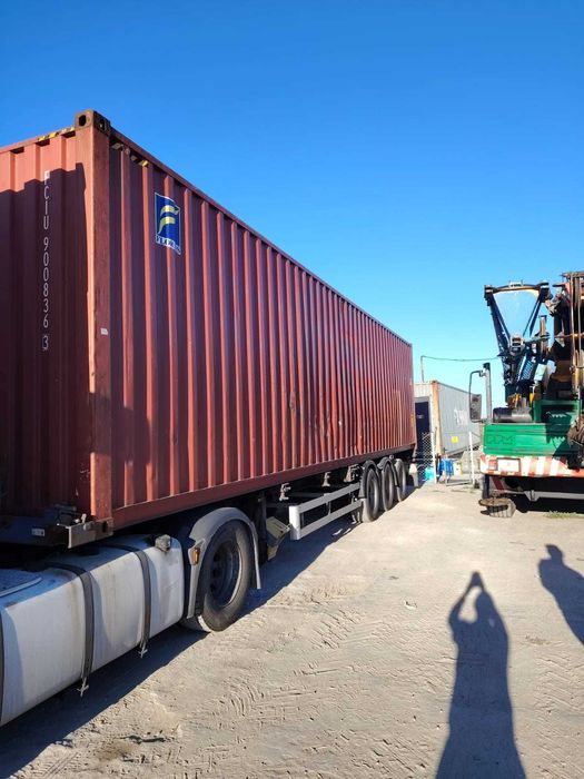 40ft High Cube – Kontener Morski Suchy i Szczelny