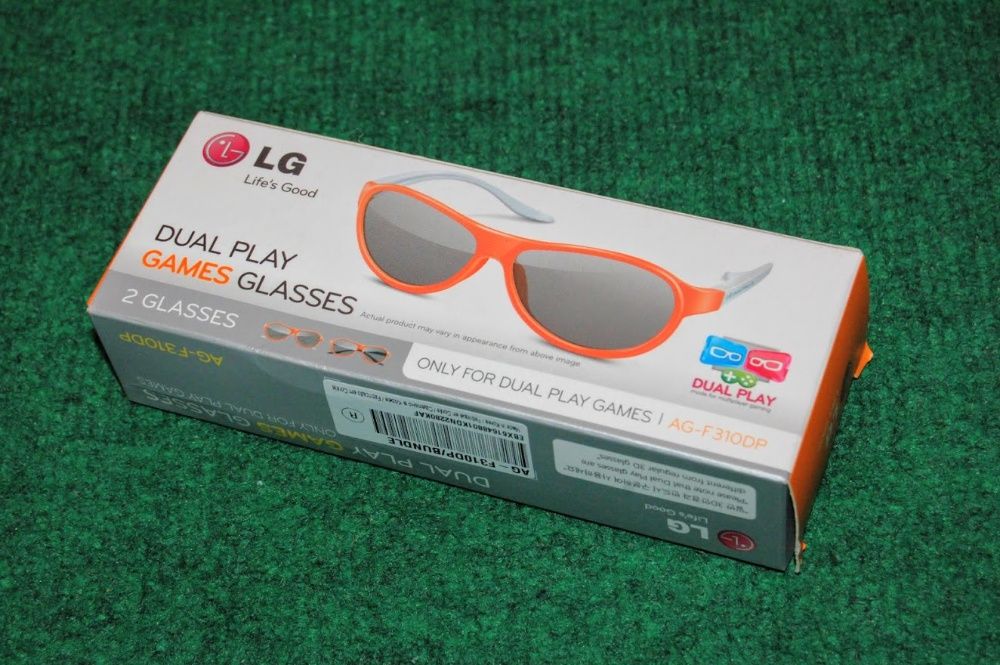 Pack de óculos originais LG Dual Play Games