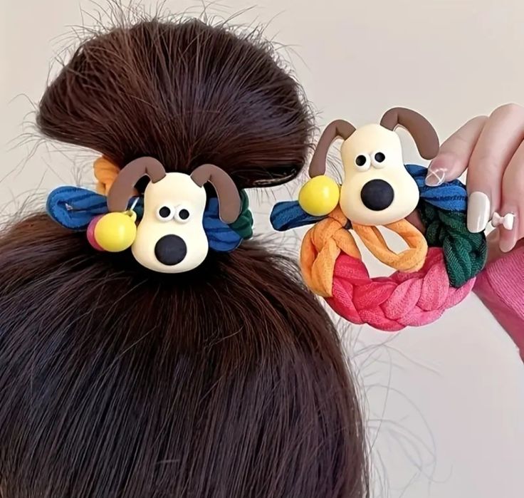 Gancho para sacos + Elastico para cabelo - cao