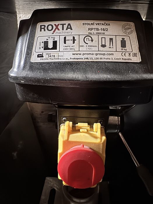 Wiertarka stołowa Roxta Proma RPTB-16/2