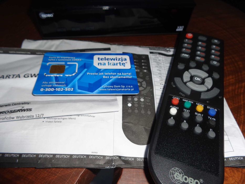 Globo X80 Premium dekoder DVB-S Pilot